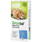 Bayer Drontal, Дронтал антигельмінтні таблетки  для котів 