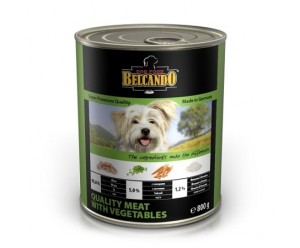 BELCANDO (Белькандо) Quality Meat With Vegetables  Вологий корм для собак з Відбірним м'ясом з овочами