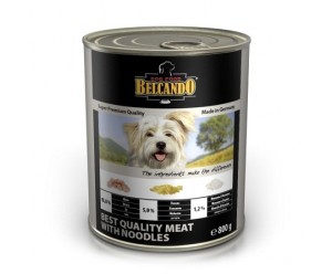 BELCANDO (Белькандо)  Best Quality Meat With Noodles Вологий корм для собак з Відбірним м'ясом з лапшою
