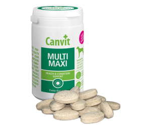 Canvit Multi Maxi for Dogs, Вітамінна харчова добавка для здорового росту і розвитку