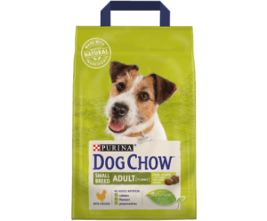 Purina Dog Chow Small Breed Adult with Chicken Сухий повнораціонний корм для дорослих собак дрібних порід 7,5кг