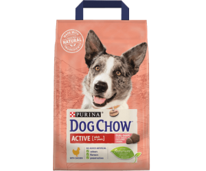 Purina Dog Chow Active Сухий повнораціонний корм для дорослих активних та робочих собак14кг