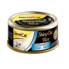 GimCat Shiny Cat Filet Вологий корм шматочки тунця в бульйоні 70 гр