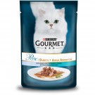 Gourmet Perle Duo Вологий корм для котів з Океанічною рибою та Тунцем 85гр.