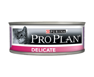 Purina Pro Plan Delicate  Вологий корм для котів. Паштет з Індичкою (банка)