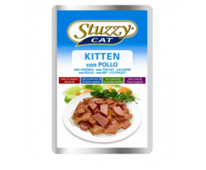 Stuzzy Cat Kitten (пауч) вологий корм для кошенят з Kуркою в соусі