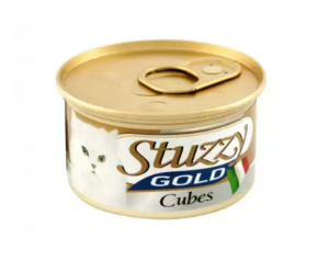 Stuzzy Gold Cubes (шматочки) вологий корм для котів з Індичкою