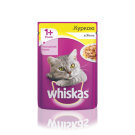 Whiskas вологий корм для котів 1+ з Куркою в желе 100гр