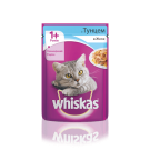 Whiskas вологий корм для котів 1+ з Тунцем в желе 100гр