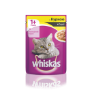 Whiskas вологий корм для котів 1+ з Домашньою птицею в соусі 100гр