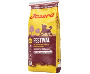 JOSERA Festival  Сухий корм для вибагливих дорослих собак з Лососем та рисом  15КГ
