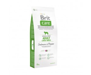 Brit Care Grain-free Adult Large Breed Salmon & Potato, беззерновий корм для собак крупних порід